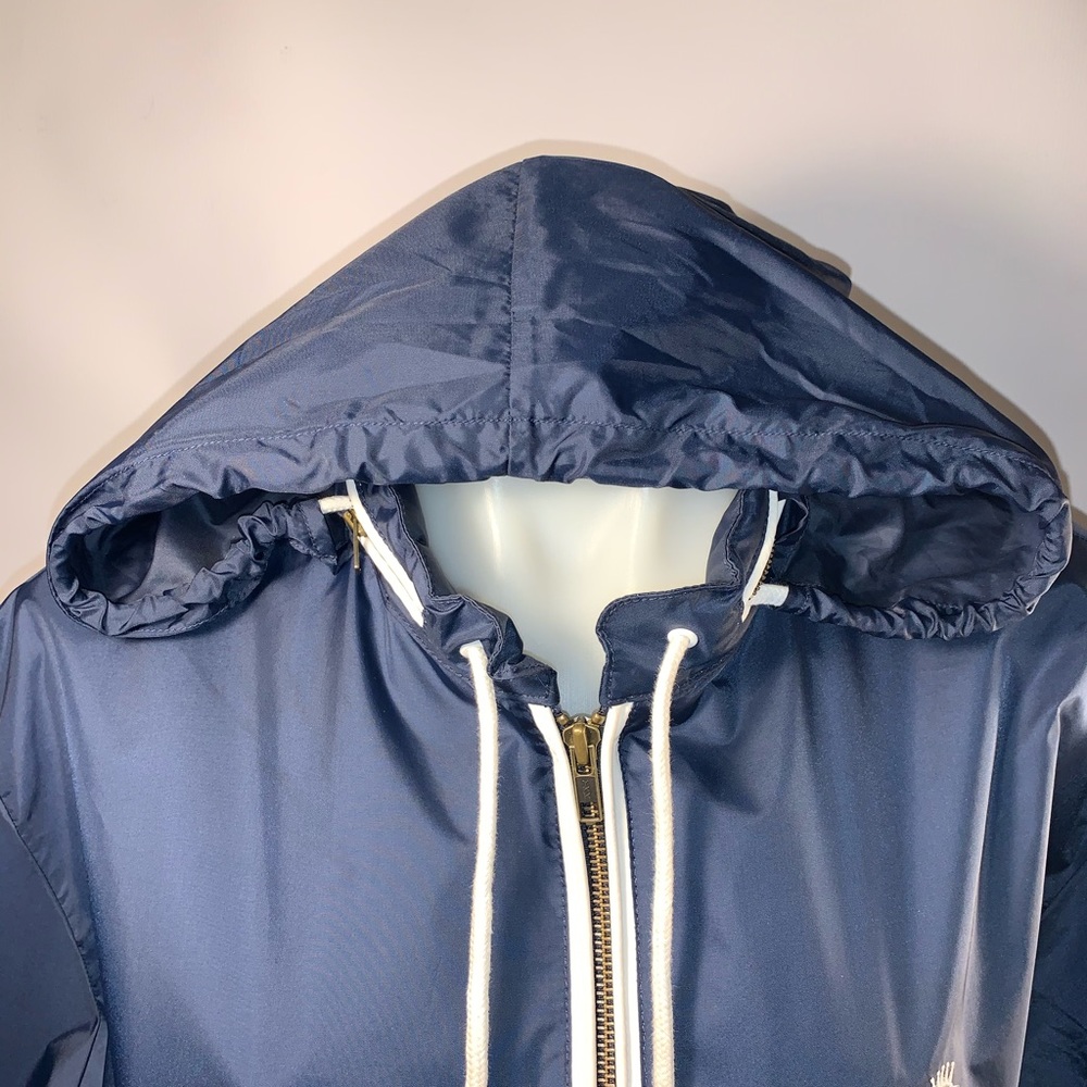 💥PRICE DROP💥blueOld Navy rain coat zipper hood